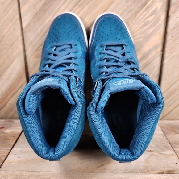 Nike Dunk Sky High Essential Hidden Wedge Womens Size 9 Dark Green 528899-300 - Picture 7 of 9